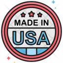 Mmade In Usa Made In Usa Sticker Icon