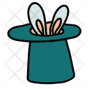 Magician Rabbit Hat Icon