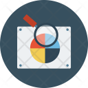 Magnifying Glass Print Icon