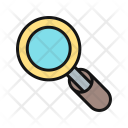 Magnifying Glass Alcohol Icon