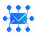 Mail Circuit Icon