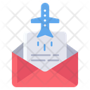 Mail Confirmation Flight Ticket Confirmation Mail Icon