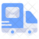 Mail Delivery Truck Delivery Transportation Icon