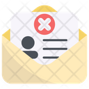 Mail Rejection Icon