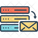 Mail Server Email Hosting Data Icon
