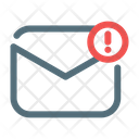 Mail Warning  Icon