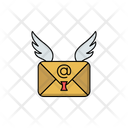 Mail Wings Icon