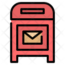 Mailbox Letterbox Postbox Icon