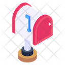 Postbox Mailbox Letter Box Icon