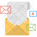 Mailing Posting Lettering Icon