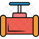 Main Pipeline Pipe Valve Pipeline Icon