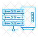 Mainframe Datacenter Storage Icon