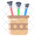 Abrush Brushes Pot Icon