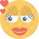 Makeup Emoticon In Icon