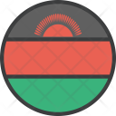 U24 toppa Malawi Bandiera applicazione Patch 9 x 6 cm