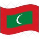 Flag Country Maldives Icon