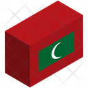 Flag Country Maldives Icon