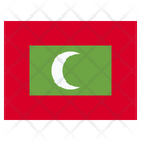 Maldives Country National Icon