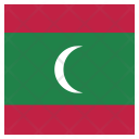 Maldives Flag Icon