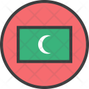Maldives Asian Country Icon