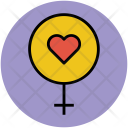Male Gender Heart Icon
