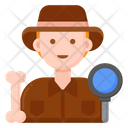 Archaeologist Male Icon