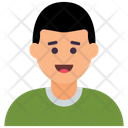 Happy Boy Male Avatar Schoolboy Icon