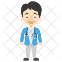 Male Doctor Boy Icon