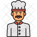 Male Chef Chef Cook Icon