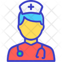 Male Doctor Doctor Female Assistant Icon