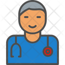 Male Doctor Doctor Health Icon