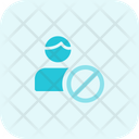 Male Employee Banned Icon