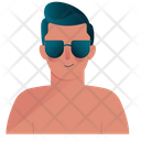 Swimming Suit Man Icon