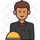 Male Waiter Icon