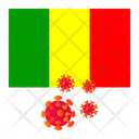 Flag Country Corona Icon