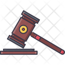 Mallet Judge Hammer Icon