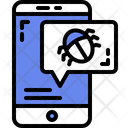 Malware Touch Screen Virus Icon