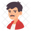 Man Adult Mustache Icon