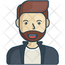 Beard Avatar Hipster Icon
