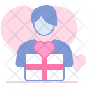 Man Boy Present Icon