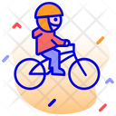 Man Biking Icon