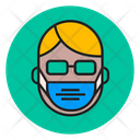 Man Mask Protection Face Mask Icon