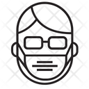 Man Mask Protection Face Mask Icon