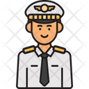 Man Pilot Pilot Captain Icon