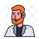 Man With Beard And Suit Avatar Icon