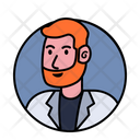 Man With Beard And Suit Avatar Icon
