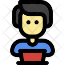 Work Male People Icon