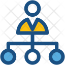 Management Hierarchy Organization Icon