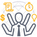 Manager Multi Task Management Icon