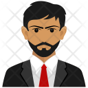 Manager Consultant Businessman Icon